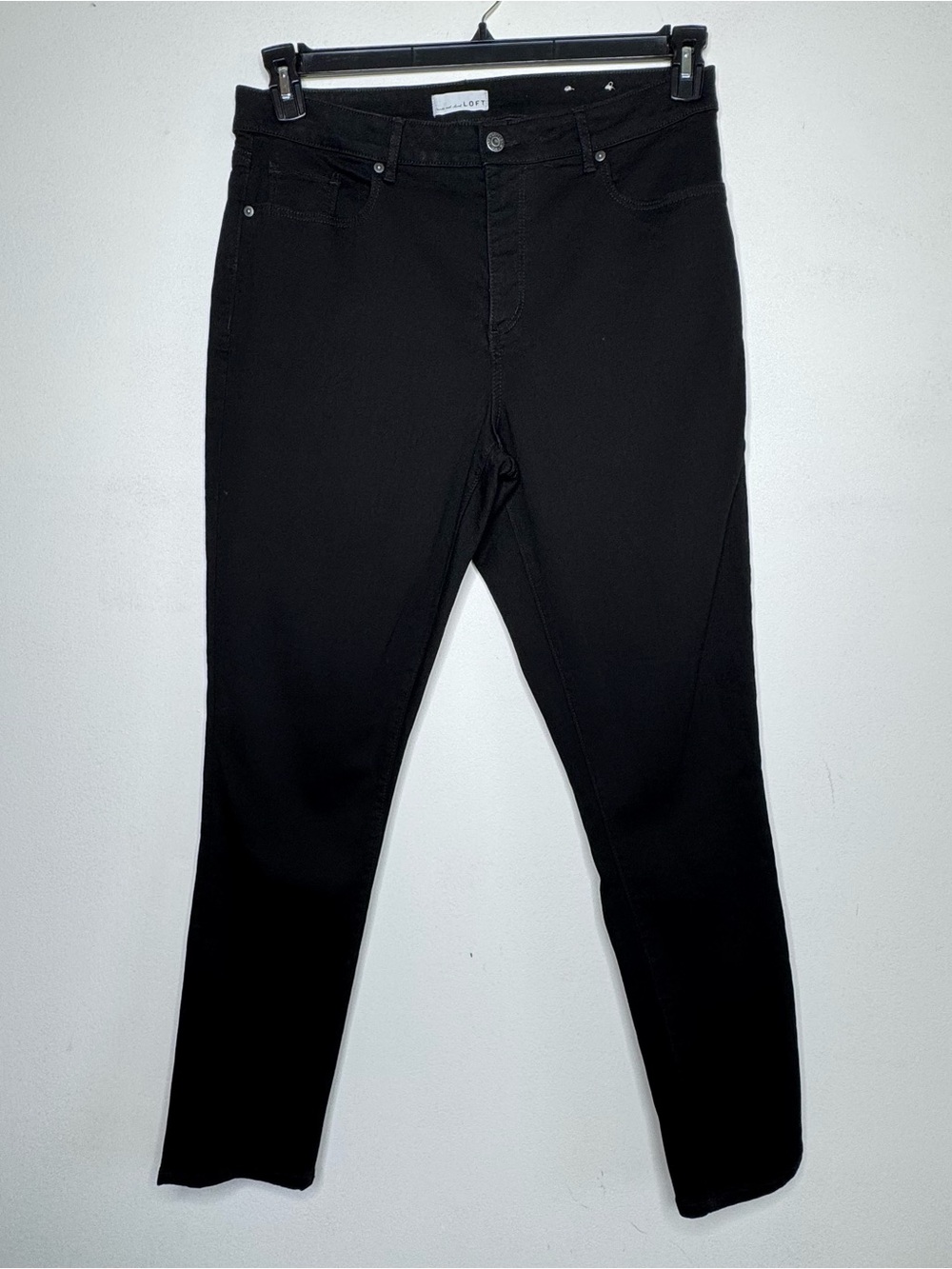 Loft “The Curvy Skinny” Black Jeans - Size 14 Tall